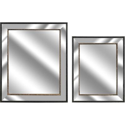 Belldeco NERO GOLD Lustro prostokątne, 40x4x50 cm Belldeco NERO GOLD Lustro prostokątne, 40x4x50 cm