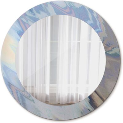 Tulup Nowoczesne Lustro Abstrakcyjne fale 60cm Tulup Nowoczesne Lustro Abstrakcyjne fale 60cm