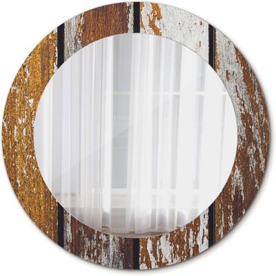 Tulup Nowoczesne Lustro Ciemne drewno vintage 60cm Tulup Nowoczesne Lustro Ciemne drewno vintage 60cm