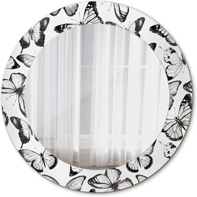 Tulup Nowoczesne Lustro do Łazienki Salonu Motyle 60cm Tulup Nowoczesne Lustro do Łazienki Salonu Motyle 60cm