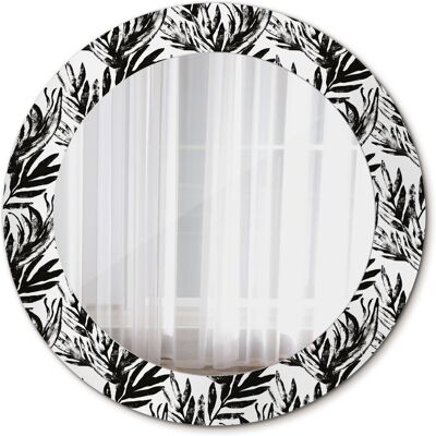 Tulup Nowoczesne Lustro do Salonu Monstera 60cm Tulup Nowoczesne Lustro do Salonu Monstera 60cm
