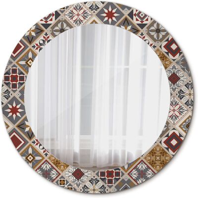 Tulup Nowoczesne Lustro do Salonu Turecki wzór 60cm Tulup Nowoczesne Lustro do Salonu Turecki wzór 60cm