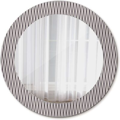 Tulup Nowoczesne Lustro Geometryczny wzór kropek 60cm Tulup Nowoczesne Lustro Geometryczny wzór kropek 60cm