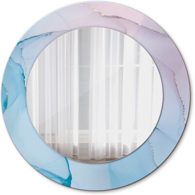 Tulup Nowoczesne Lustro Marmurowy styl 50cm Tulup Nowoczesne Lustro Marmurowy styl 50cm