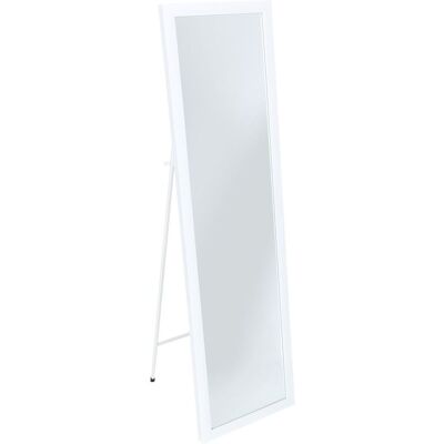 5five Simple Smart Nowoczesne Lustro Podłogowe Białe 35x125cm 5five Simple Smart Nowoczesne Lustro Podłogowe Białe 35x125cm
