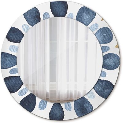 Tulup Nowoczesne Lustro w ramie Mandala księżycowa 50cm Tulup Nowoczesne Lustro w ramie Mandala księżycowa 50cm
