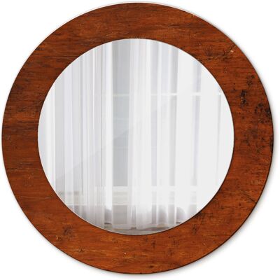 Tulup Nowoczesne Lustro w ramie Naturalne drewno 50cm Tulup Nowoczesne Lustro w ramie Naturalne drewno 50cm