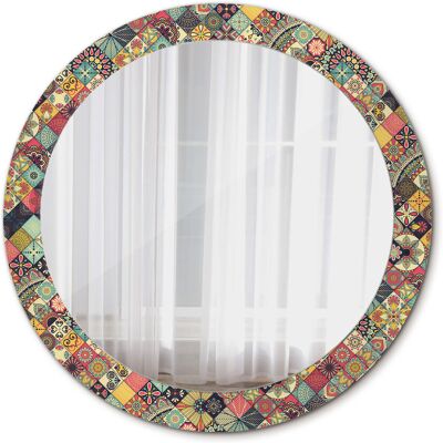 Tulup Nowoczesne Lustro w ramie Patchwork kafelki 80cm Tulup Nowoczesne Lustro w ramie Patchwork kafelki 80cm