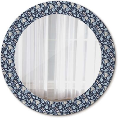 Tulup Nowoczesne Lustro w ramie Wzór boho 60cm Tulup Nowoczesne Lustro w ramie Wzór boho 60cm