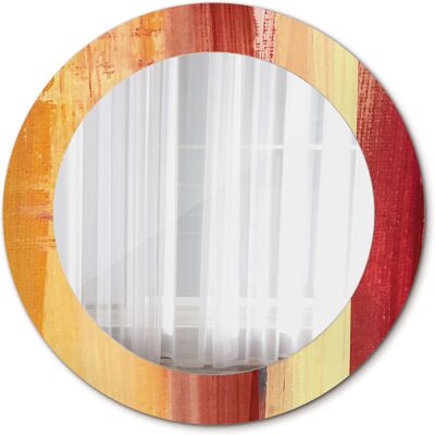 Tulup Nowoczesne Okrągłe Lustro Abstrakcyjny obraz 60cm Tulup Nowoczesne Okrągłe Lustro Abstrakcyjny obraz 60cm