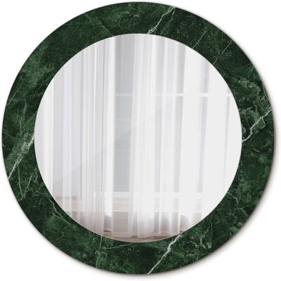 Tulup Nowoczesne Okrągłe Lustro Zielony marmur 60cm Tulup Nowoczesne Okrągłe Lustro Zielony marmur 60cm