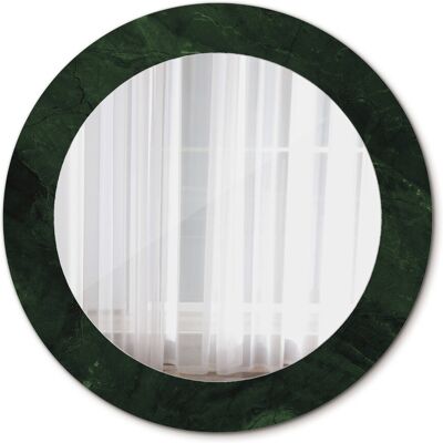 Tulup Nowoczesne Okrągłe Lustro Zielony marmurek 60cm Tulup Nowoczesne Okrągłe Lustro Zielony marmurek 60cm