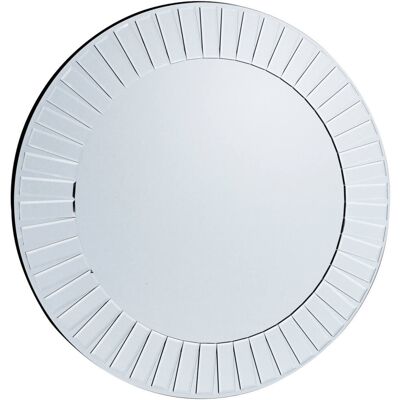 Galler Okrągłe lustro Mondello 5055299468814 szklane do jadalni srebrne Galler Okrągłe lustro Mondello 5055299468814 szklane do jadalni srebrne