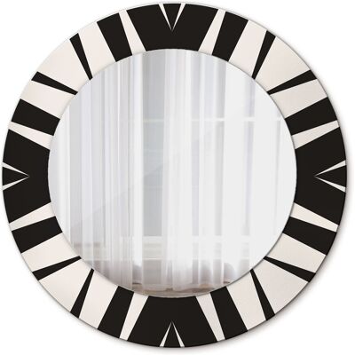 Tulup Okrągłe Lustro Ścienne Abstrakcja geometria 50cm Tulup Okrągłe Lustro Ścienne Abstrakcja geometria 50cm