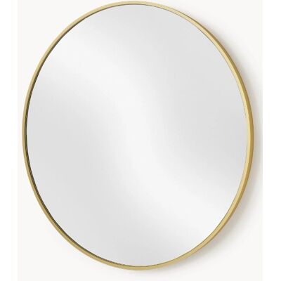inna (Inny) Okrągłe lustro ścienne Ida Westwing złota rama 72 cm inna (Inny) Okrągłe lustro ścienne Ida Westwing złota rama 72 cm