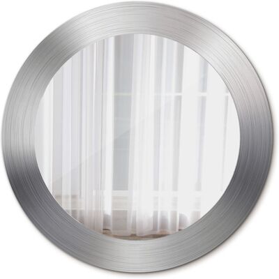Tulup Okrągłe Lustro Ścienne Imitacja metalu 60cm Tulup Okrągłe Lustro Ścienne Imitacja metalu 60cm