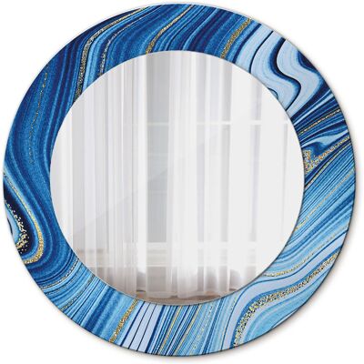Tulup Okrągłe Lustro Wizaż Marmurowa rzeka 50cm Tulup Okrągłe Lustro Wizaż Marmurowa rzeka 50cm