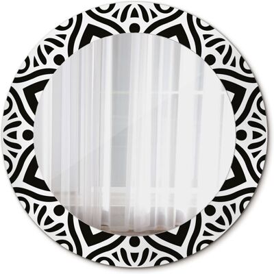 Tulup Piękne Lustro Czarny ornament 60cm Tulup Piękne Lustro Czarny ornament 60cm