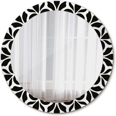 Tulup Piękne Lustro Czarny ornament 80cm Tulup Piękne Lustro Czarny ornament 80cm