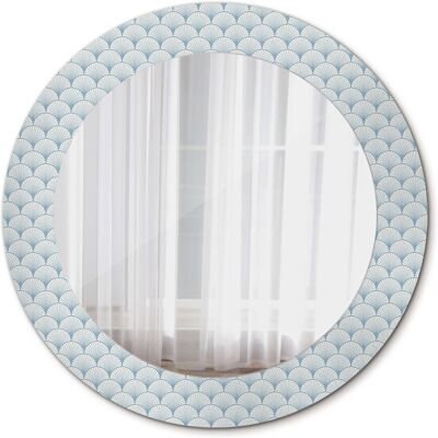Tulup Piękne Lustro Okrągłe Retro wzór vintage 60cm Tulup Piękne Lustro Okrągłe Retro wzór vintage 60cm