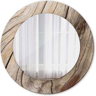Tulup Piękne Lustro Ścienne Koło Pęknięte drewno 50cm Tulup Piękne Lustro Ścienne Koło Pęknięte drewno 50cm
