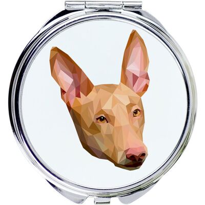 Pies faraona, chart maltański -lusterko ze zdjęciem i napisem geometryczne marki Art-Dog Pies faraona, chart maltański -lusterko ze zdjęciem i napisem geometryczne marki Art-Dog