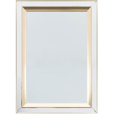 Galler Prostokątne lustro do salonu Phantom 5055999228572 złote Galler Prostokątne lustro do salonu Phantom 5055999228572 złote