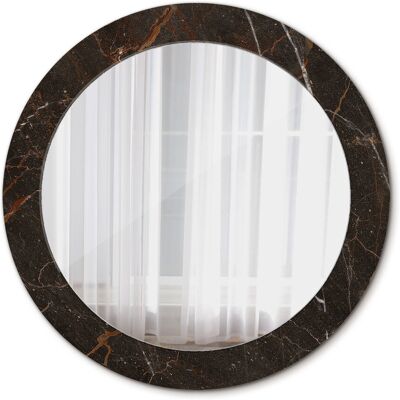 Tulup Ścienne Lustro Łazienkowe Brązowy marmur 70cm Tulup Ścienne Lustro Łazienkowe Brązowy marmur 70cm