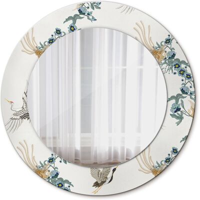 Tulup Ścienne Lustro Rama Glamour Chińskie ptaki 50cm Tulup Ścienne Lustro Rama Glamour Chińskie ptaki 50cm