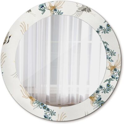 Tulup Ścienne Lustro Rama Glamour Chińskie ptaki 60cm Tulup Ścienne Lustro Rama Glamour Chińskie ptaki 60cm