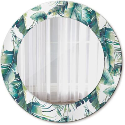 Tulup Ścienne Lustro Rama Glamour Liście 50cm Tulup Ścienne Lustro Rama Glamour Liście 50cm