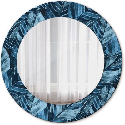 Tulup Ścienne Lustro Rama Glamour Liście dżungli 50cm Tulup Ścienne Lustro Rama Glamour Liście dżungli 50cm