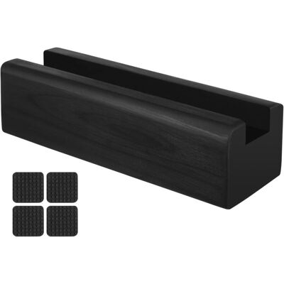 Inny producent Stojak na Lustro Podłogowe Uchwyt Drewniany Stabilny 25x7x7 cm Czarny Inny producent Stojak na Lustro Podłogowe Uchwyt Drewniany Stabilny 25x7x7 cm Czarny