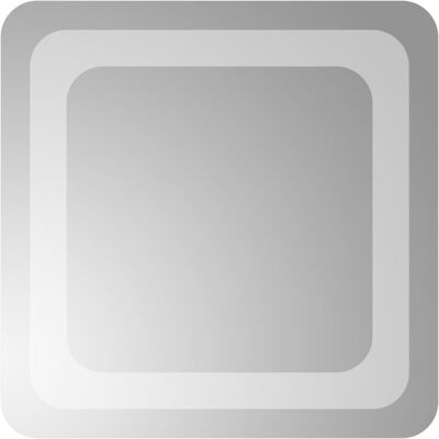 Vidaxl Lustro Łazienkowe Z Led, 30X30 Cm Vidaxl Lustro Łazienkowe Z Led, 30X30 Cm