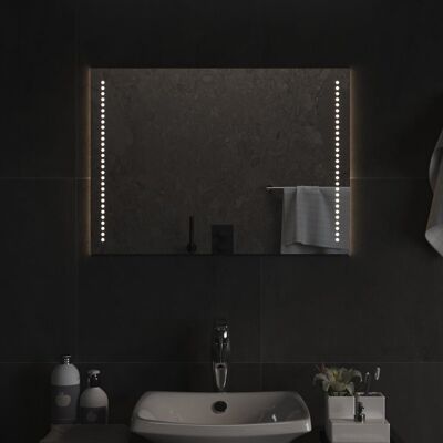vidaXL Lustro łazienkowe z LED, 50x70 cm vidaXL Lustro łazienkowe z LED, 50x70 cm
