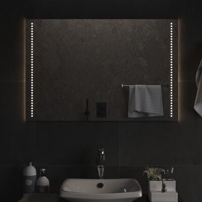 vidaXL Lustro łazienkowe z LED, 60x90 cm vidaXL Lustro łazienkowe z LED, 60x90 cm
