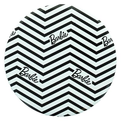 Barbie - Lustro Kieszonkowe - Compact & Nomad - Lustro W Torbie - Do Przenoszenia Wszędzie - Z Etui - Oficjalny Produkt Mattel Barbie - Lustro Kieszonkowe - Compact & Nomad - Lustro W Torbie - Do Przenoszenia Wszędzie - Z Etui - Oficjalny Produkt Mattel