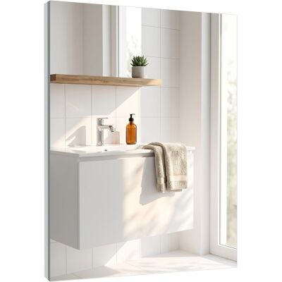 Inny producent Lustro Akrylowe 50x40 Samoprzylepne Ścienne Bez Ramy Odpowie Inny producent Lustro Akrylowe 50x40 Samoprzylepne Ścienne Bez Ramy Odpowie