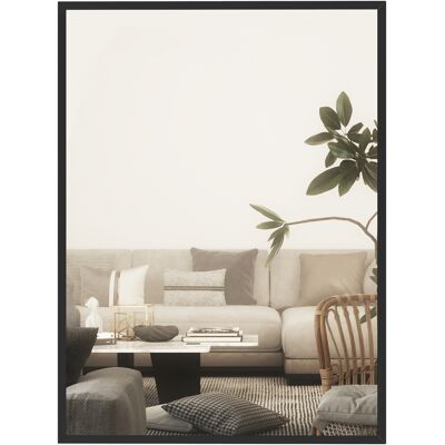 Homcom Lustro ścienne 76,2 x 101,6 cm, prostokątne lustro do sypialni i łazienki Homcom Lustro ścienne 76,2 x 101,6 cm, prostokątne lustro do sypialni i łazienki