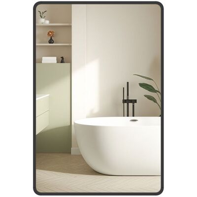 songmics Lustro ścienne 91 x 61 cm tintenschwarz songmics Lustro ścienne 91 x 61 cm tintenschwarz