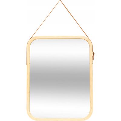 Inny producent Lustro Ścienne Prostokątne 35x45 Marron1 Nowoczesne Bambusowe Dekoracyjne / 5five Simply Smart Inny producent Lustro Ścienne Prostokątne 35x45 Marron1 Nowoczesne Bambusowe Dekoracyjne / 5five Simply Smart