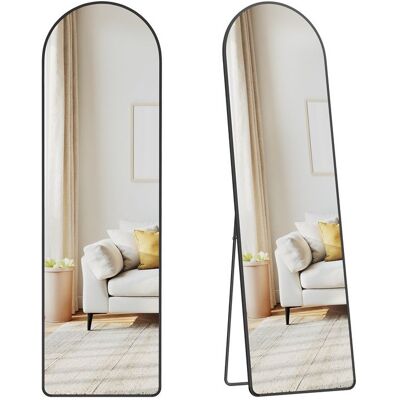 Songmics Lustro Stojące Z Ramą 150x40cm Szerokie Duże Czarne Songmics Lustro Stojące Z Ramą 150x40cm Szerokie Duże Czarne