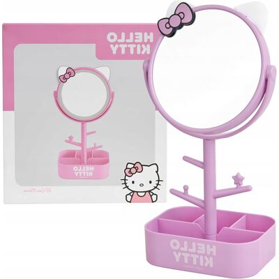 TREND Urocze Lustro Stołowe Hello Kitty Różowe Okrągłe Urocze Lustro Stołowe TREND Urocze Lustro Stołowe Hello Kitty Różowe Okrągłe Urocze Lustro Stołowe
