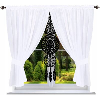 ART Firana gotowa łapacz snów 170x300 Panel ekranowy z Filcem komplet firan ART Firana gotowa łapacz snów 170x300 Panel ekranowy z Filcem komplet firan