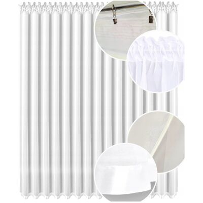 ART Firana gotowa z lamówką 250x400 długa firany do salonu gotowe z taśmą wybór ART Firana gotowa z lamówką 250x400 długa firany do salonu gotowe z taśmą wybór