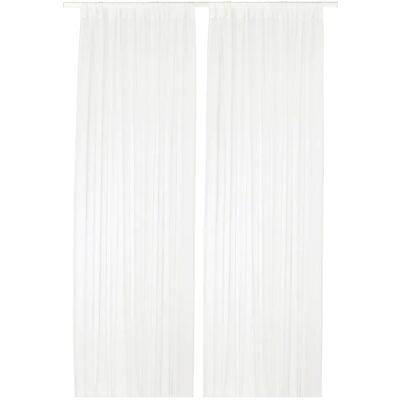 Ikea FIRANKA FIRANA BIAŁA 145X300 CM 2 SZTUKI Ikea FIRANKA FIRANA BIAŁA 145X300 CM 2 SZTUKI