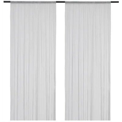 Ikea FIRANKA FIRANA BIAŁA W KROPKI 2 SZT. 145X300 CM Ikea FIRANKA FIRANA BIAŁA W KROPKI 2 SZT. 145X300 CM
