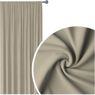 HomeView GOTOWE ZASŁONY NA TAŚMIE ŻABKI 140X250 CM ZASŁONA 4103 HomeView GOTOWE ZASŁONY NA TAŚMIE ŻABKI 140X250 CM ZASŁONA 4103