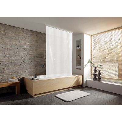 Inny producent Kleine Wolke Duschrollo roleta prysznicowa 128x240 cm winylowa biała 3321109747 Inny producent Kleine Wolke Duschrollo roleta prysznicowa 128x240 cm winylowa biała 3321109747
