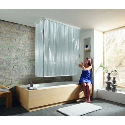 Inny producent Kleine Wolke Duschrollo roleta prysznicowa 2 szt zestaw kompletny z kasetami biała mleczna 3319108745 Inny producent Kleine Wolke Duschrollo roleta prysznicowa 2 szt zestaw kompletny z kasetami biała mleczna 3319108745